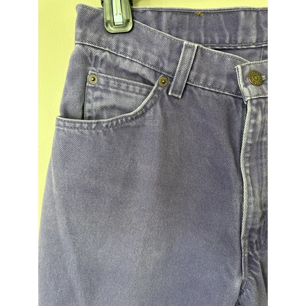 VTG 1993 Levi's 560 Purple‎ Orange Tab Made in USA Near Deadstock W30x32